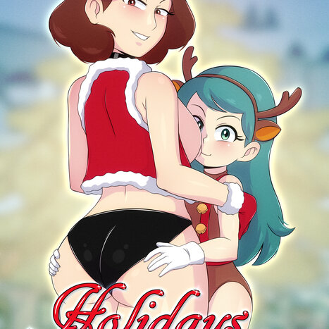 Holidays: Mother and Daughter Porn comic Cartoon porn comics on Hilda