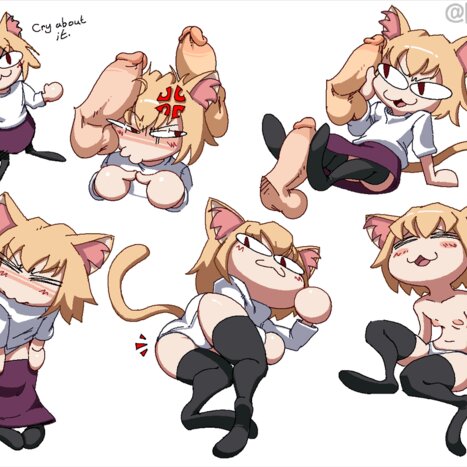 Neco-Arc Mega Thread Porn comic Cartoon porn comics on Mascots