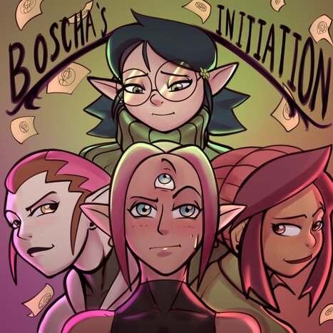 Boscha’s Initiation Porn comic Cartoon porn comics on The Owl House