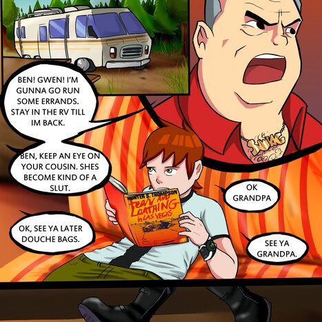 Bad Grandpa 2 Porn comic Cartoon porn comics on Ben 10