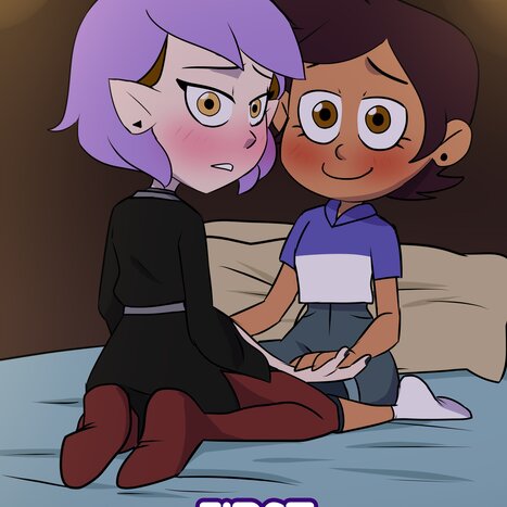 First Night Together Porn comic Cartoon porn comics on The Owl House