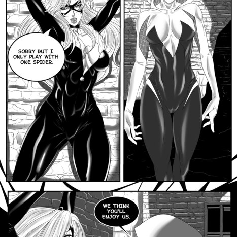 Felicia&#039;s Spider-Problem Porn comic Cartoon porn comics on Trash