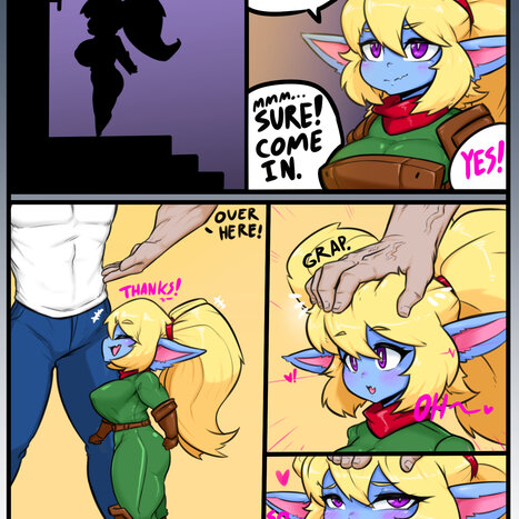 Poppy, Hero&#039;s Trials Porn comic Cartoon porn comics on League of Legends