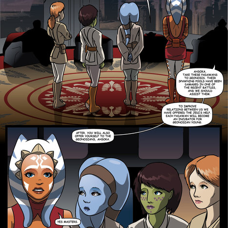 A Geonosian Incubation Porn comic Cartoon porn comics on Trash