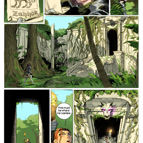 Dragon&#039;s reward Porn comic Cartoon porn comics on Others