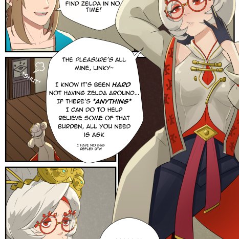 Purah&#039;s Daydreams Porn comic Cartoon porn comics on The Legend of Zelda