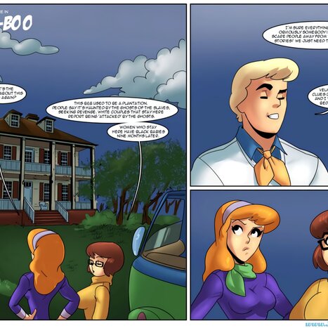 Spooky-Boo Porn comic Cartoon porn comics on Scooby-Doo