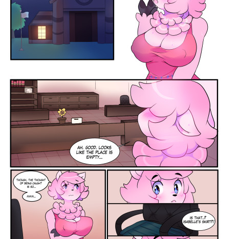 Futa Reese with Isabelle Porn comic Cartoon porn comics on Animal Crossing