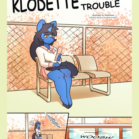 Klodette Train Trouble Porn comic Cartoon porn comics on My Little Pony: Anthro
