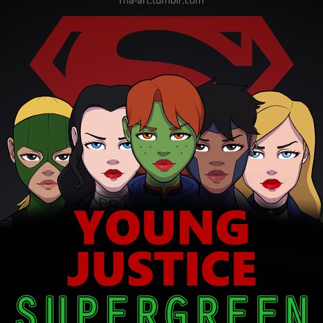 Young Justice- Supergreen Porn comic Cartoon porn comics on DC Universe