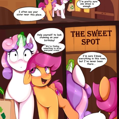 The Sweet Spot Porn comic Cartoon porn comics on My Little Pony: Classic