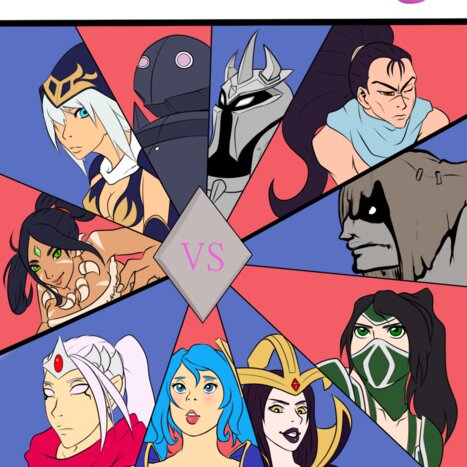 The Lust Bug Porn comic Cartoon porn comics on League of Legends