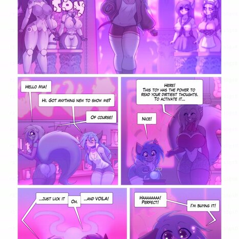 New Toy Porn comic Cartoon porn comics on Furry