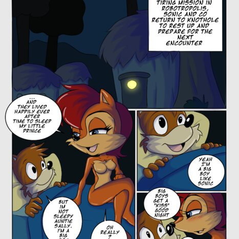 Goodnight Tails Porn comic Cartoon porn comics on Sonic the Hedgehog