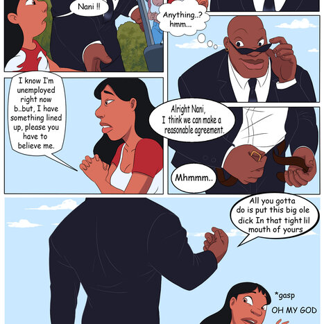 Saving Lilo Porn comic Cartoon porn comics on Lilo and Stitch