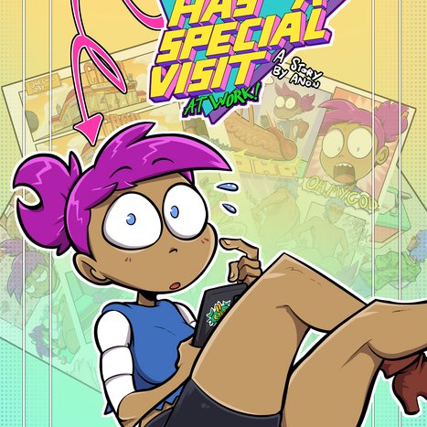 Enid has a Special Visit Porn comic Cartoon porn comics on OK K.O.! Let&#039;s Be Heroes