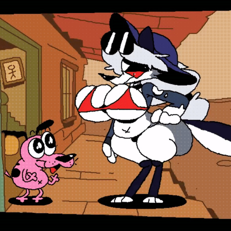 Guess he aint afraid of the Hellhounds Porn comic Cartoon porn comics on Crossovers