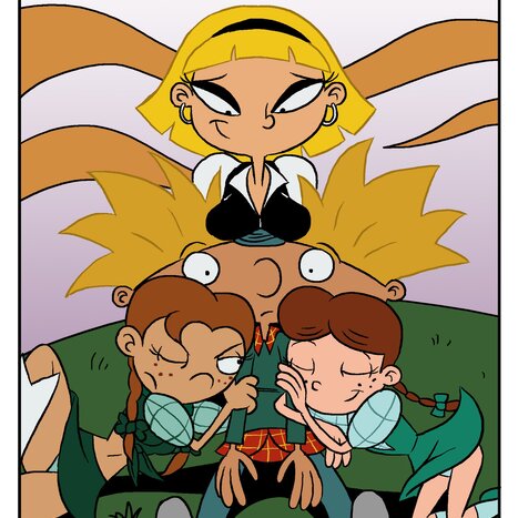 Across the Pond Porn comic Cartoon porn comics on Hey Arnold!