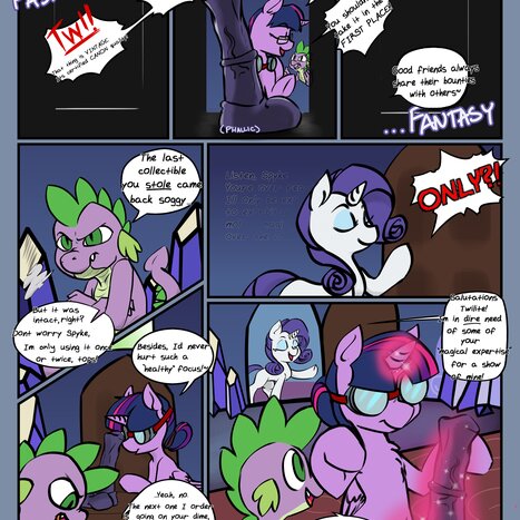 A Fashionista’s Phallic Fantasy Porn comic Cartoon porn comics on My Little Pony: Classic