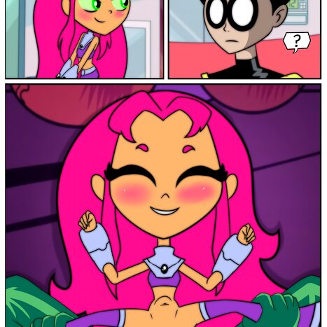 Starfire Multiverse Porn comic Cartoon porn comics on DC Universe