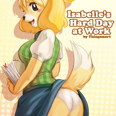 Isabelle&#039;s Hard Day at Work Porn comic Cartoon porn comics on Animal Crossing