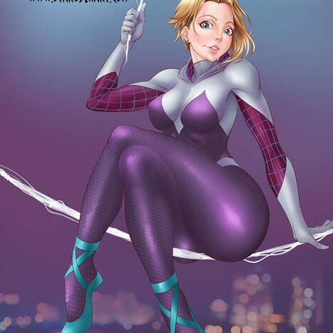 Gwen Stacy&#039;s Amazing Footjob Fucktime Porn comic Cartoon porn comics on Marvel