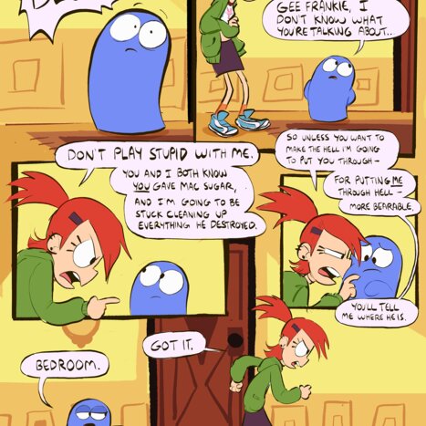 Sugar Rush Porn comic Cartoon porn comics on Foster&#039;s Home