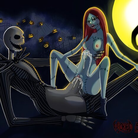 Sally x Oogie Boogie Porn comic Cartoon porn comics on Night Before Cristmass