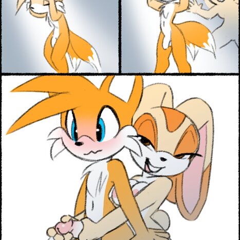 Tails and Cream Porn comic Cartoon porn comics on Sonic the Hedgehog