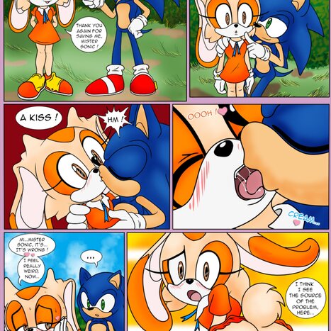 Reward for saving you - Cream Porn comic Cartoon porn comics on Sonic the Hedgehog: Mini comics