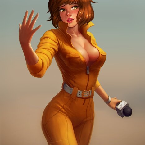 April O&#039;Neil porn comics