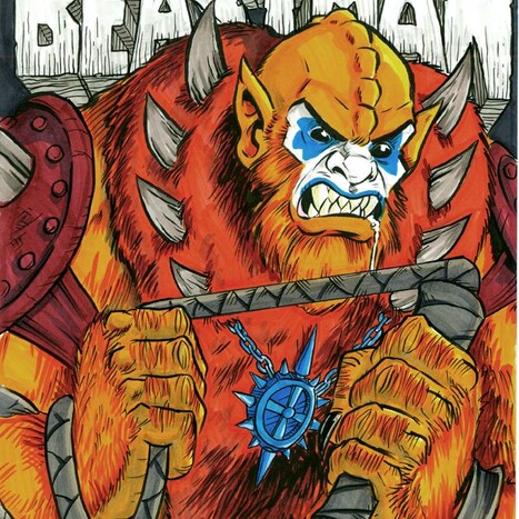 Beast Man porn comics
