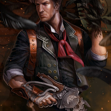 Booker DeWitt porn comics