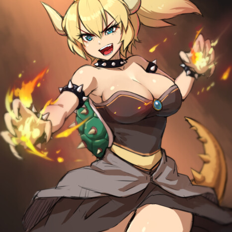 Bowsette porn comics