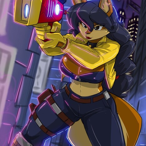 Carmelita Fox porn comics