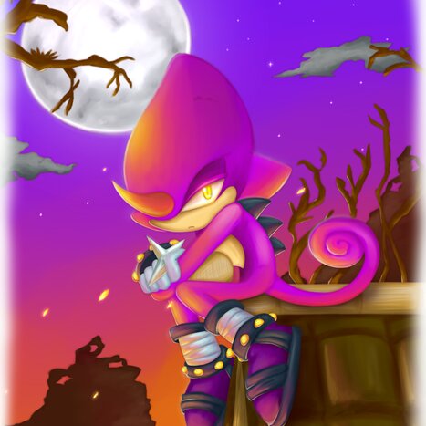 Chameleon Espio porn comics