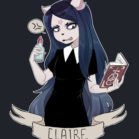 Claire porn comics