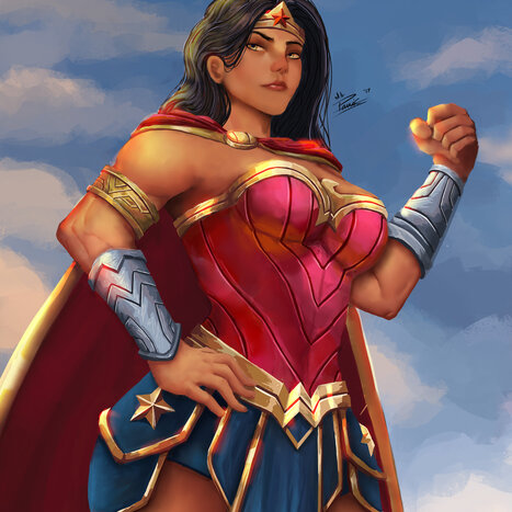Diana of Themyscira porn comics