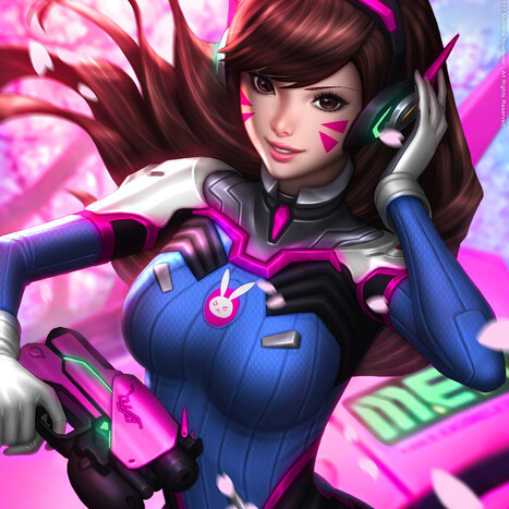 D.Va porn comics