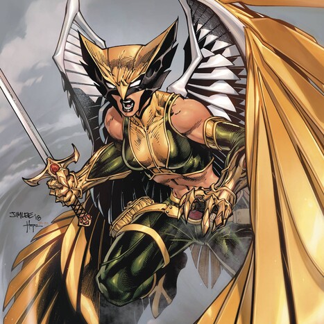 Hawkgirl porn comics