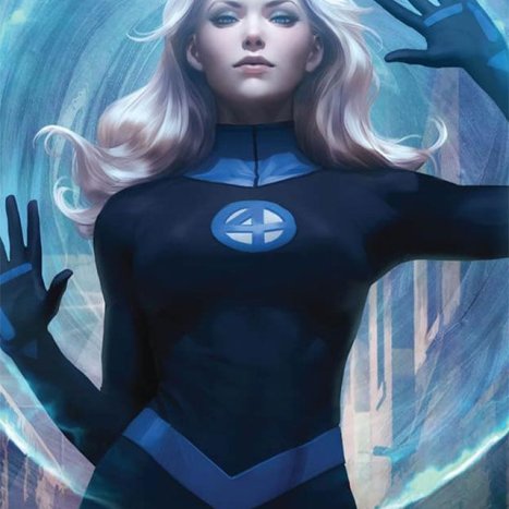 Invisible Woman porn comics