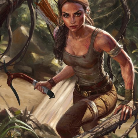 Lara Croft porn comics