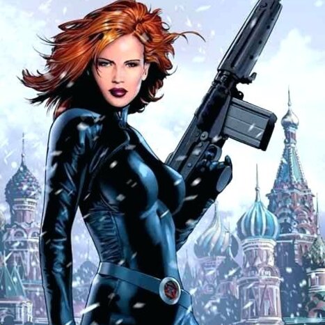 Natalia Romanova porn comics