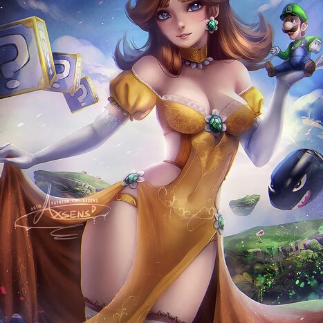 Princess Daisy porn comics