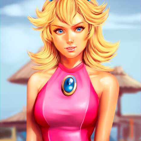 Princess Peach porn comics