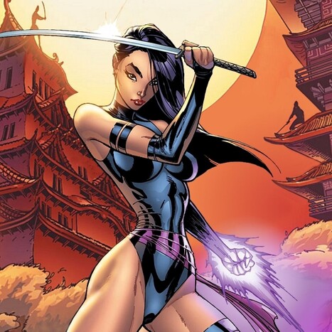 Psylocke porn comics