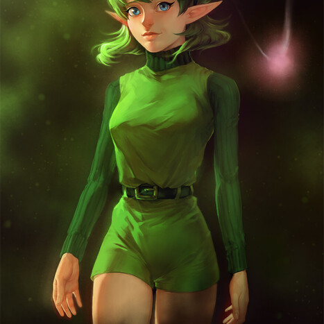 Saria porn comics