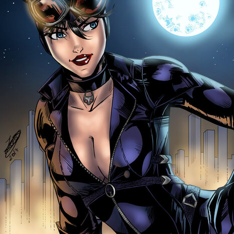 Selina Kyle porn comics