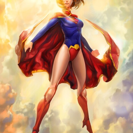 Supergirl porn comics