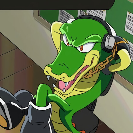 Vector the Crocodile porn comics